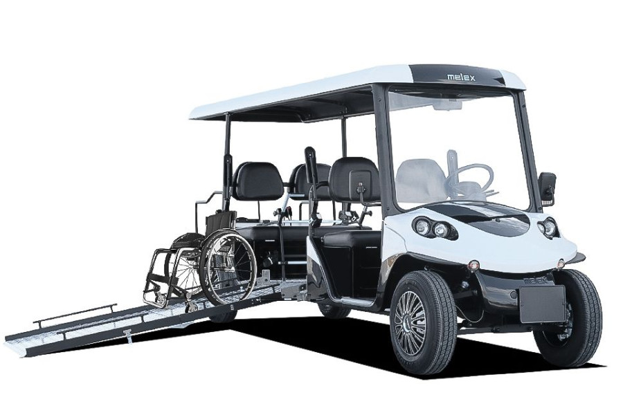 melex model 329 wheelchair transporter